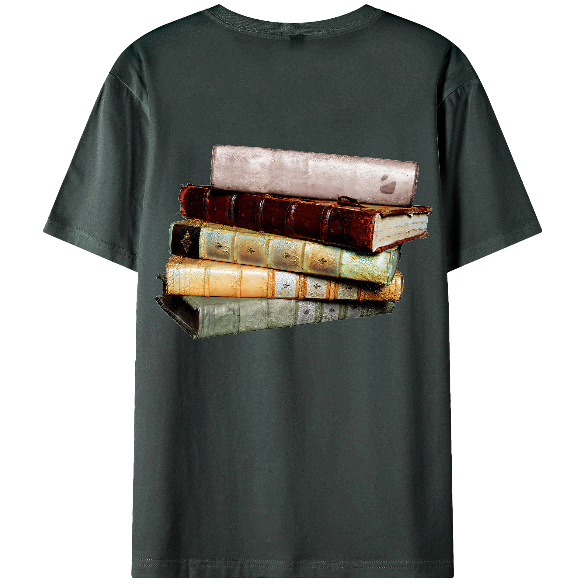 （画像用） Harry Potter ハリー・ポッターシリーズ 綿100％ メンズ半袖Tシャツ（バックプリント） 通気性